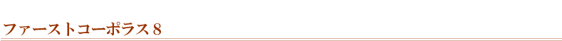 ファーストコーポラス８